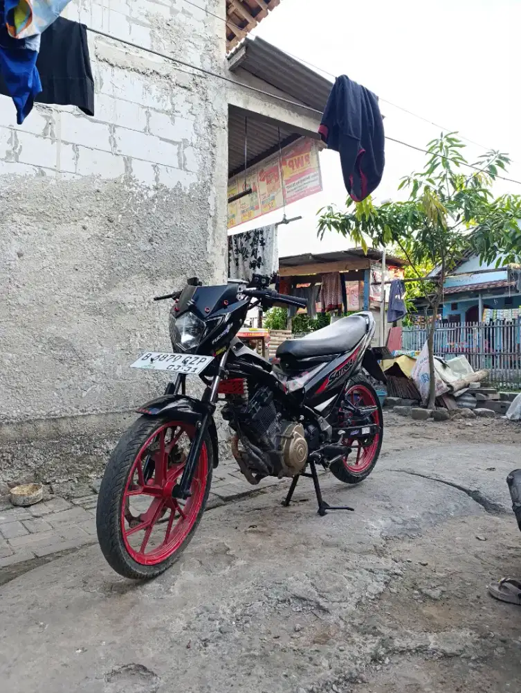 Suzuki satria Fu tahun 2015 alarm