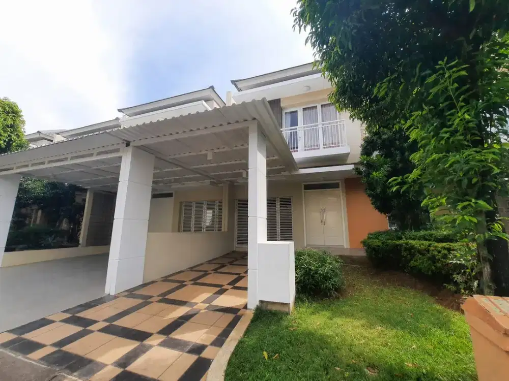DISEWAKAN RUMAH FURNISH SIAP HUNI DI CLUSTER MAGNOLIA SUMMARECON BEKASI