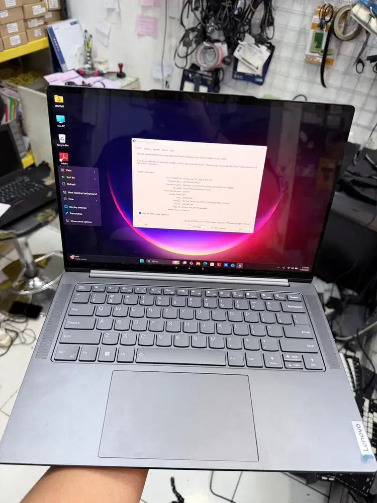 Ready lenovo yoga pro 7 14IRH8 , i7 13700H / 16GB / 1TB / RTX 4050 6GB