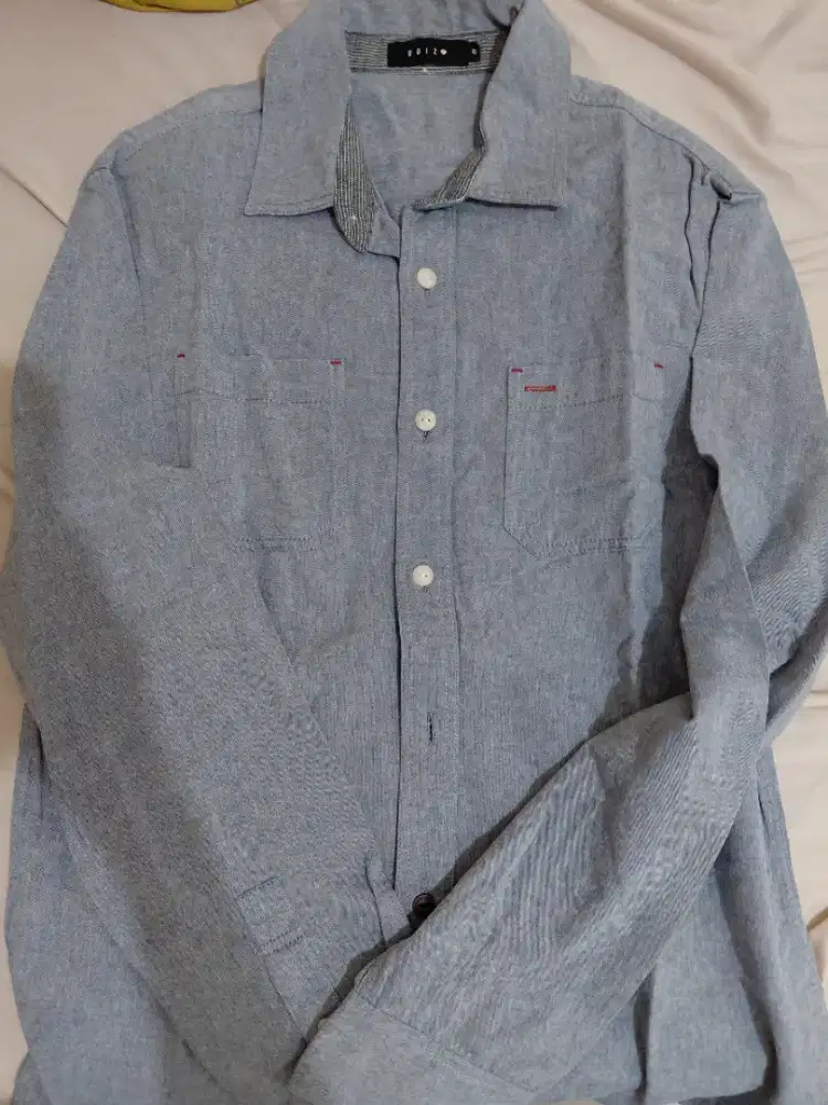 Preloved kemeja biru
