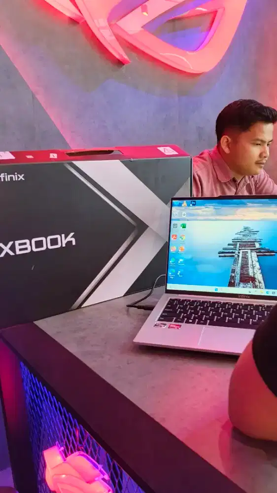 Cicilan Laptop Infinix xbook B14 ryzen 5 cuma pakai ktp