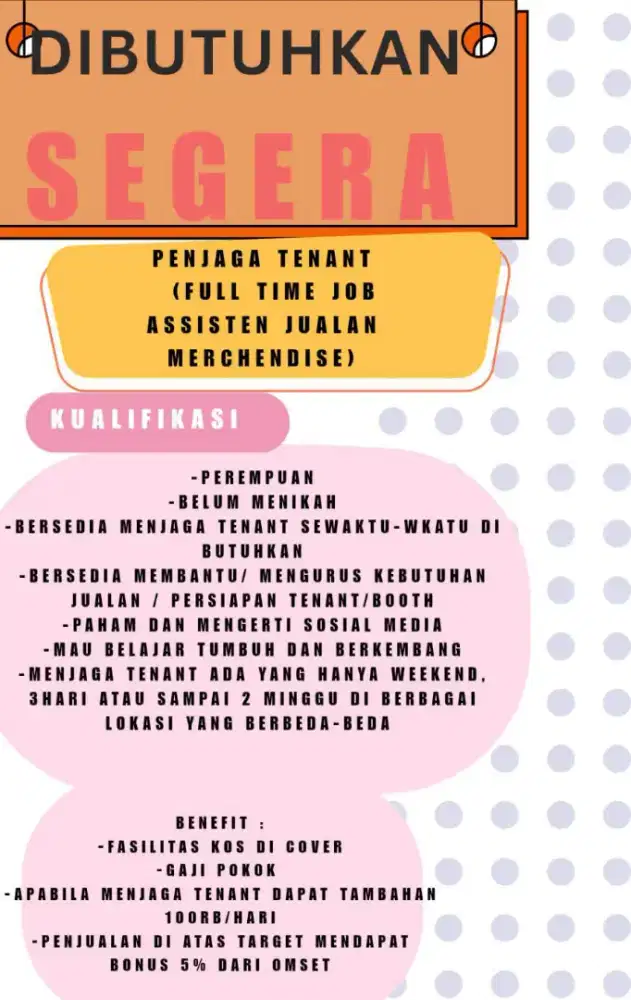 LOKER PENJAGA TENANT