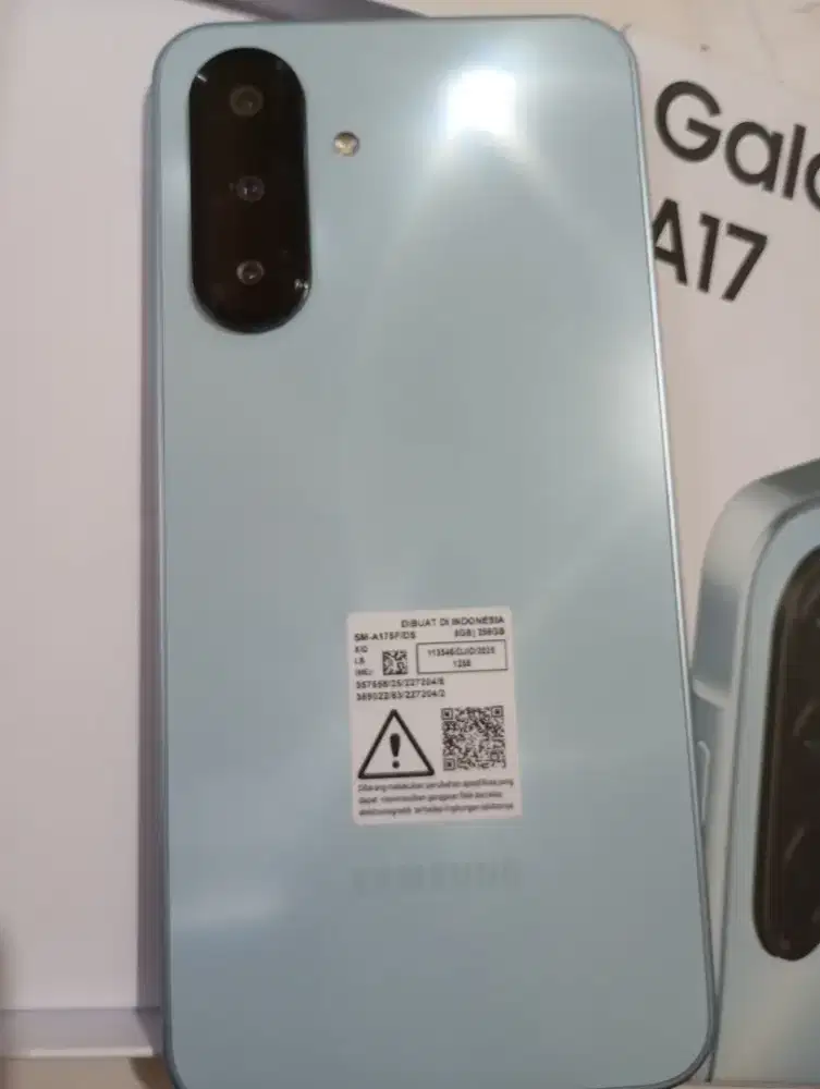 Samsung A17 Linght Blue 100% mulus