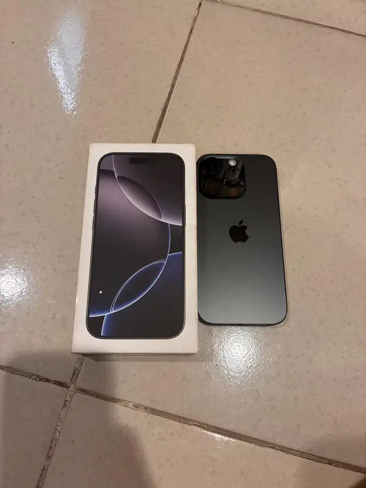 Iphone 16 pro Ibox 128 Gb Garansi ON Dus ada lengkap