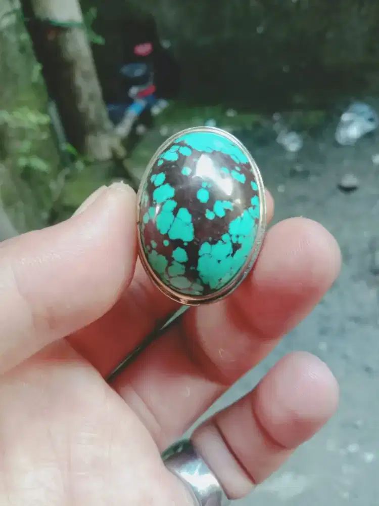 Batu akik/permata  pirus hubey