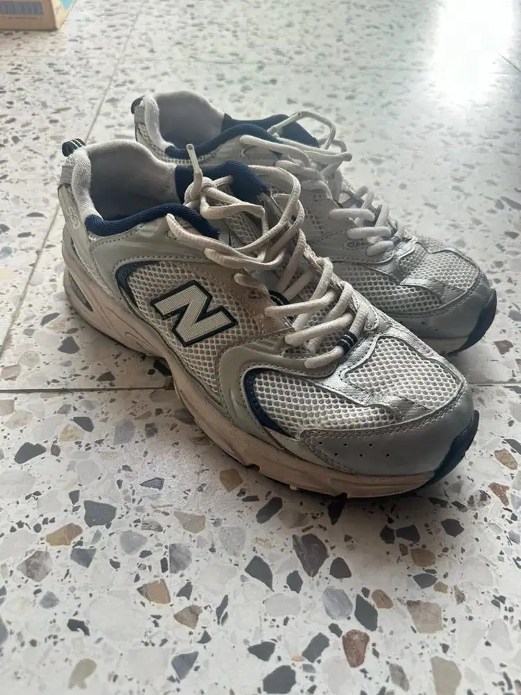 Sepatu NB 530 Size 42 Original Steel Grey