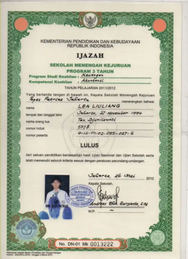 pengalaman sbg admin sejak 2012 sampai 2026