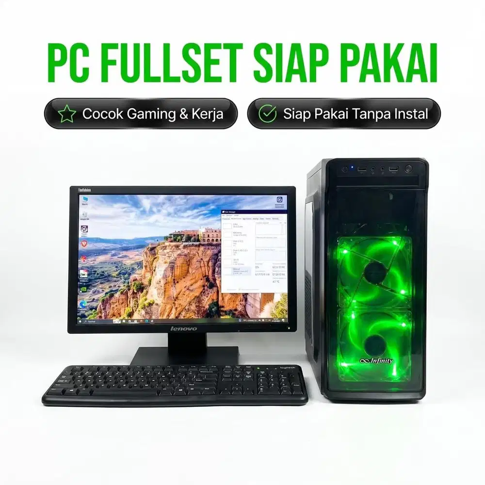 Komputer Gaming Fullset