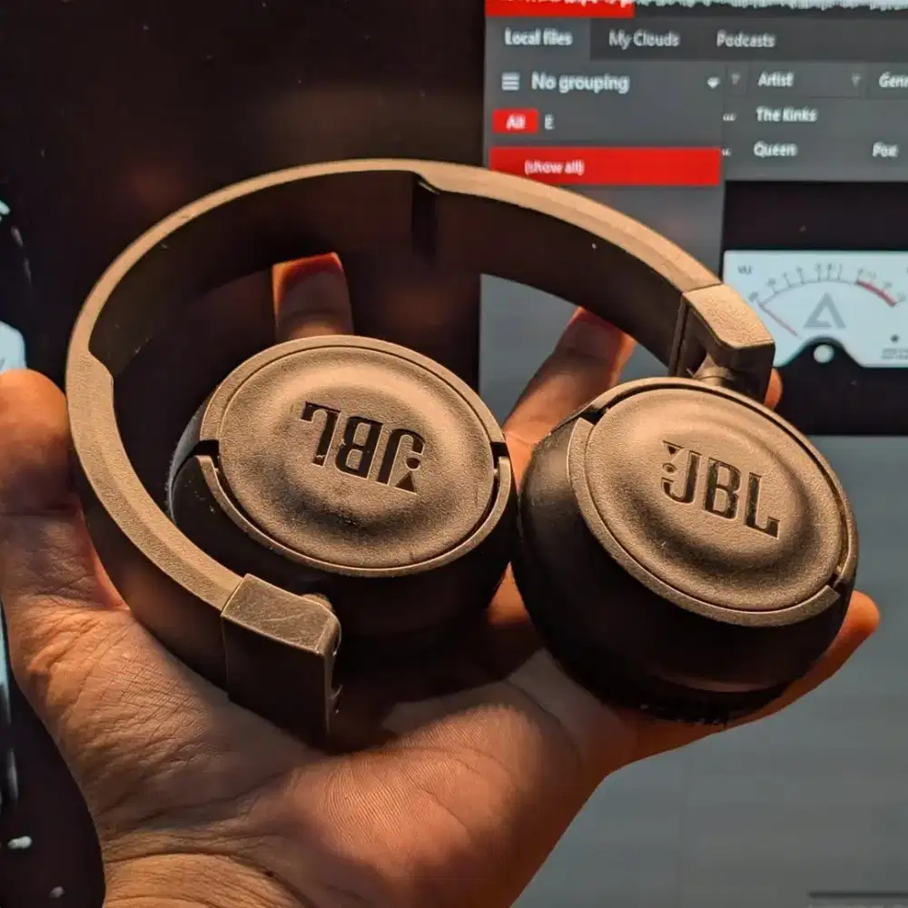 Headphone Headphones Headset From JBL T450BT Black
