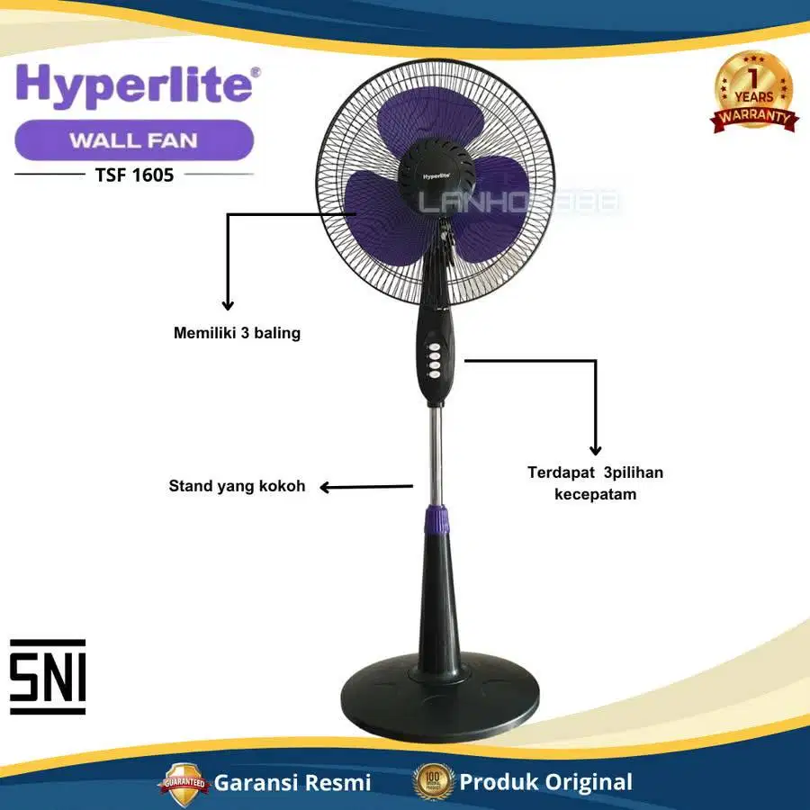 kipas angin berdiri hyperlite