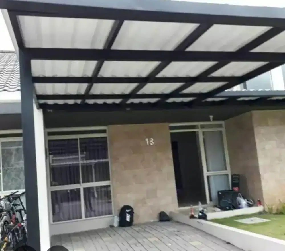 Kredit pagar dan kanopi