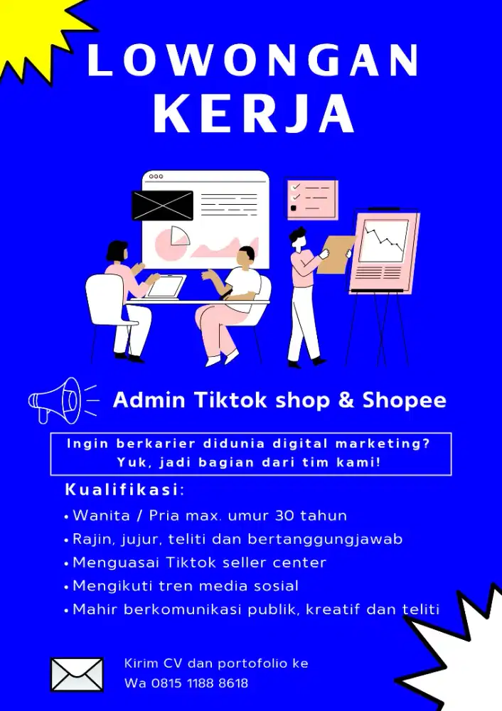 Admin Tiktok Shop & Shopee