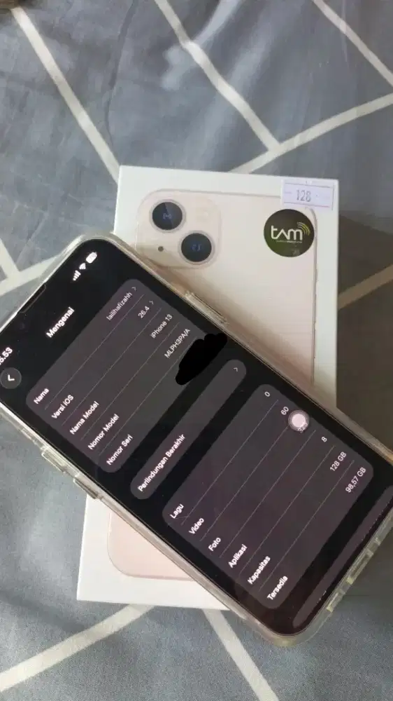 Iphone 13 pink resmi ibox