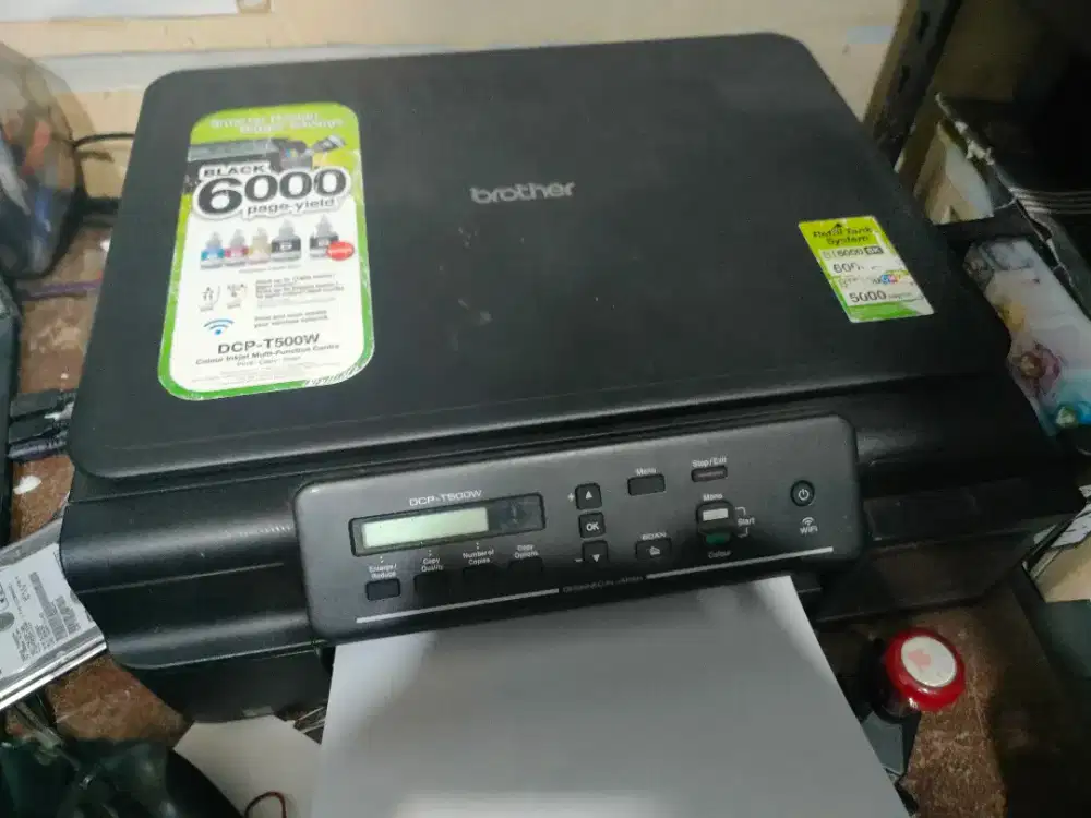 Printer Second Brother DCP-T500W Multi fungsi (Print-Copy-Scan-Wireles