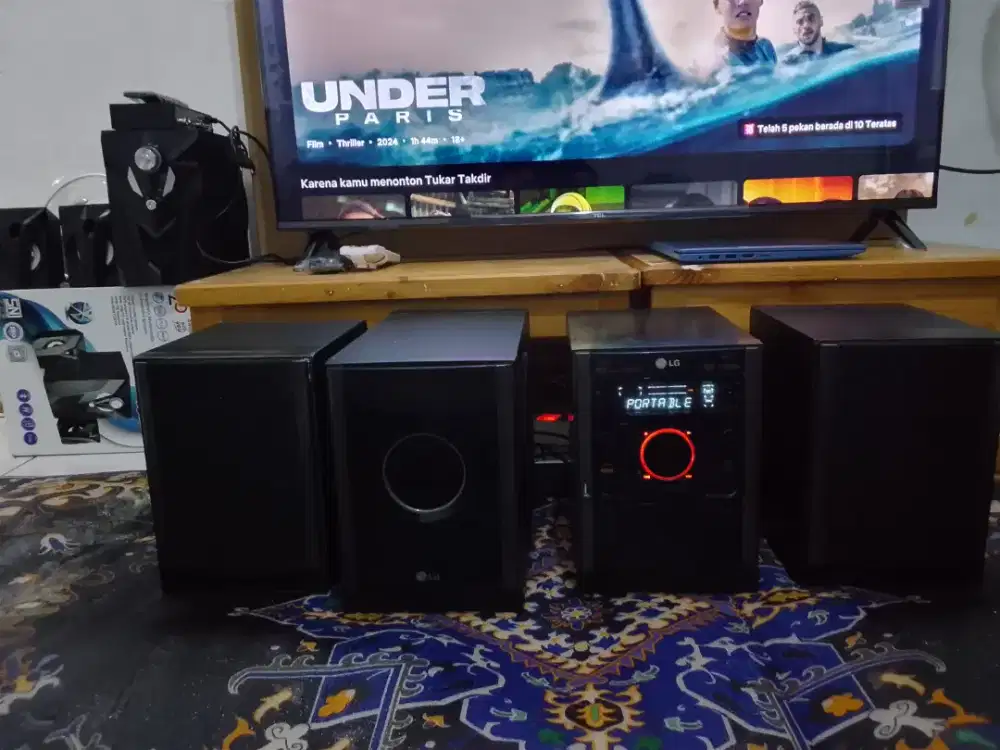 SPEAKER AKTIF LG BLUETOOTH FM RADIO AUX USB