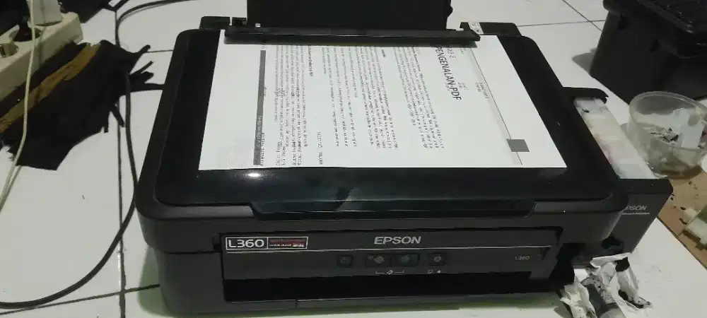 Printer bekas epson L360 print scan copy