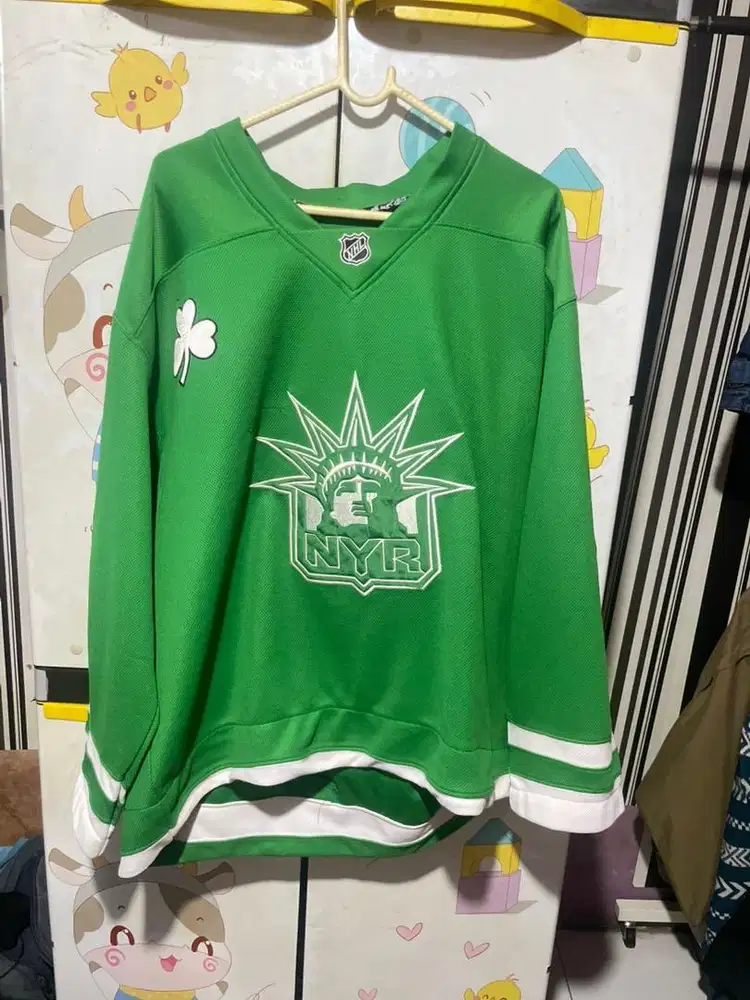 Jersey NHL NYR by rebook sz gede