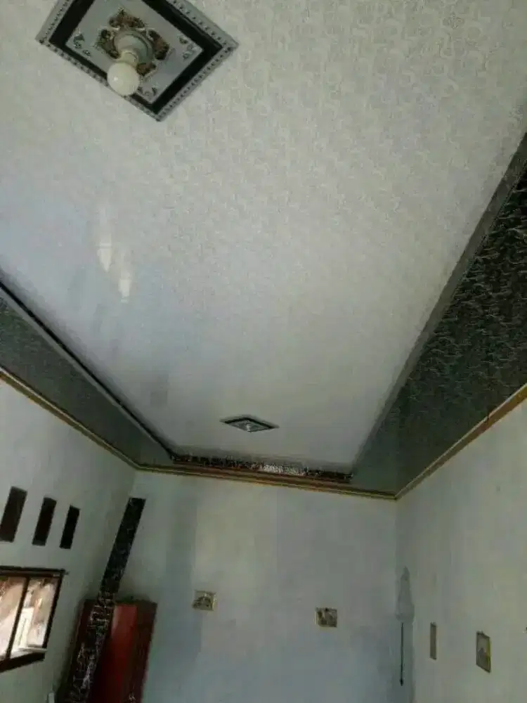 Plafon gypsum dan pvc