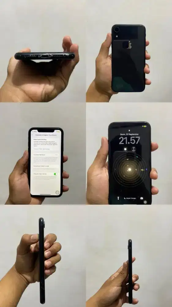 IPHONE XR 64gb HITAM