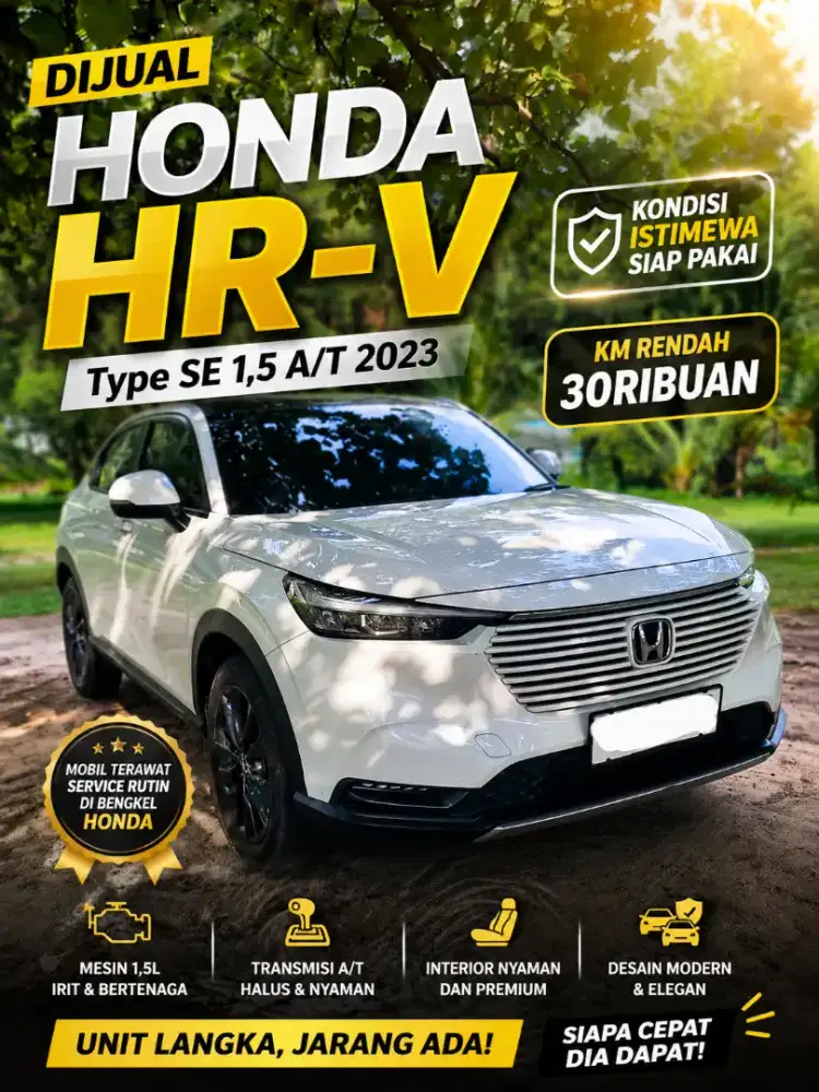 Dijual HR-V Istimewa