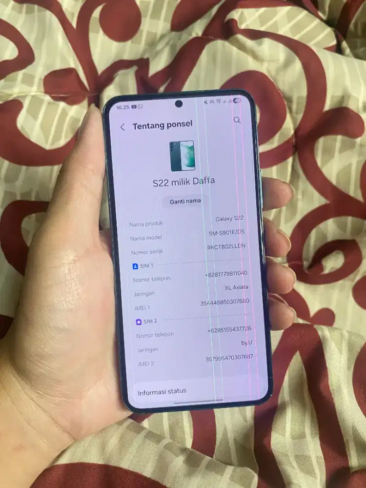 Samsung Galaxy S22 5G 8/256Gb Sein Green (Minus Garis 5)