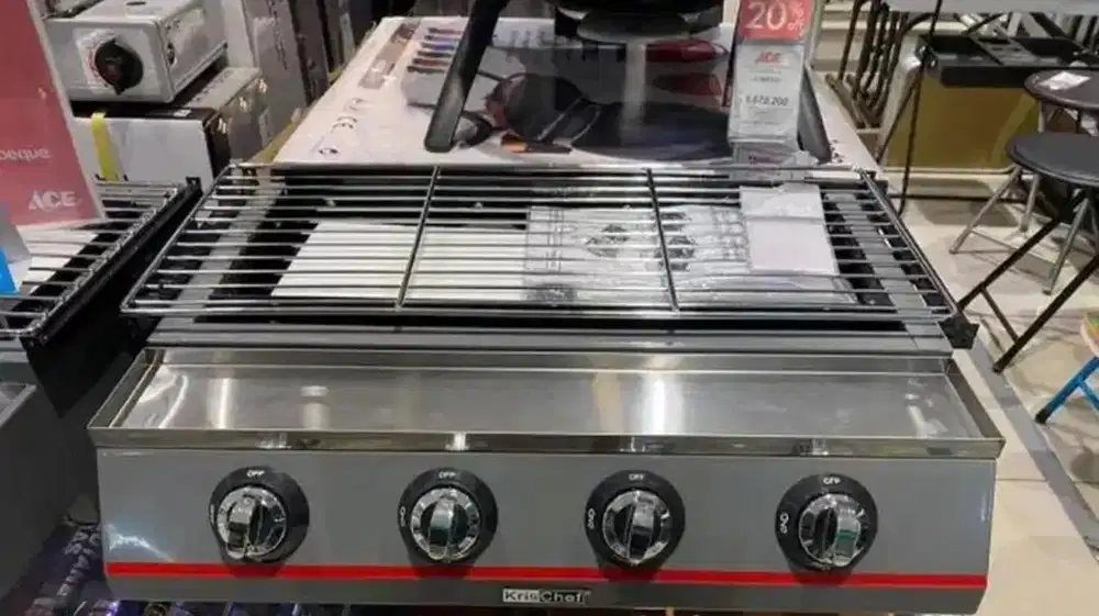 Krischef roaster 4 tungku