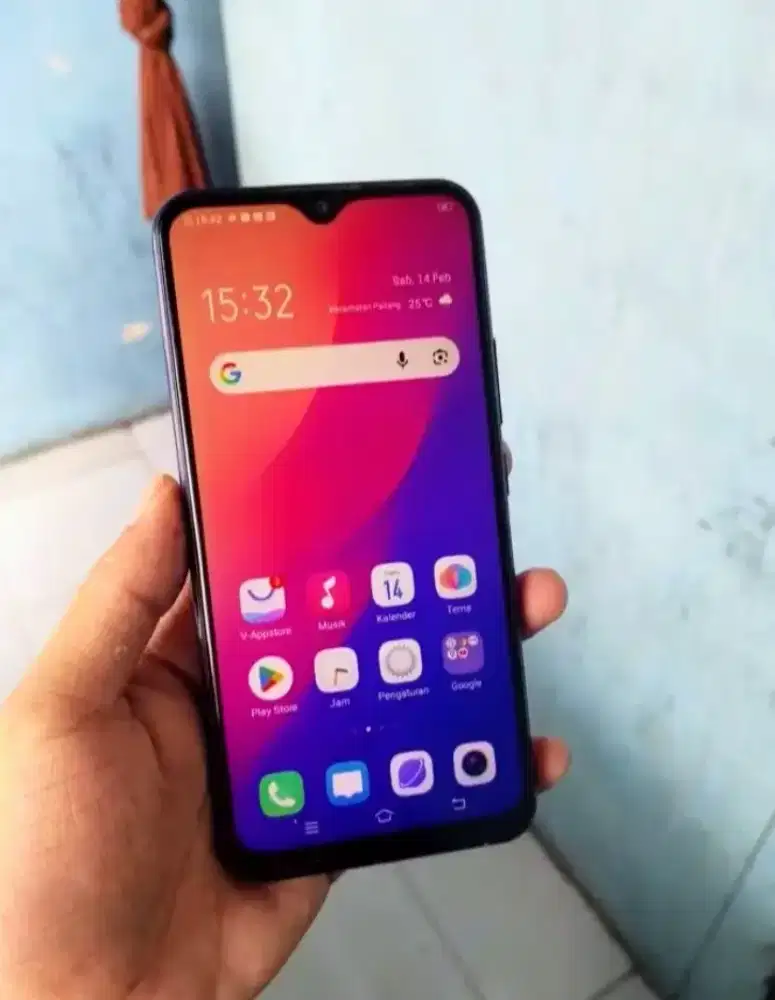 Vivo Y12 4G Ram 3/32 gb Fingerprint Sehat