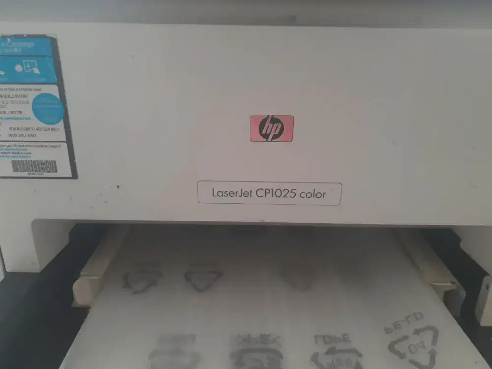 Printer LaserJet CP1025 color second/bekas
