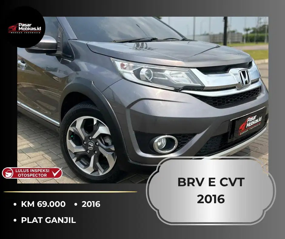 BRV E CVT 2016 AT MATIC GANJIL