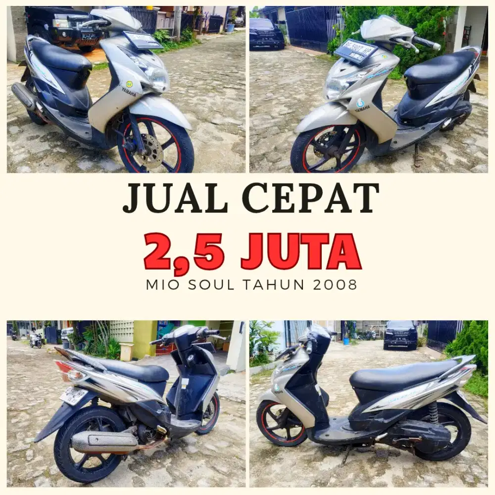 DIJUAL MIO SOUL 2008