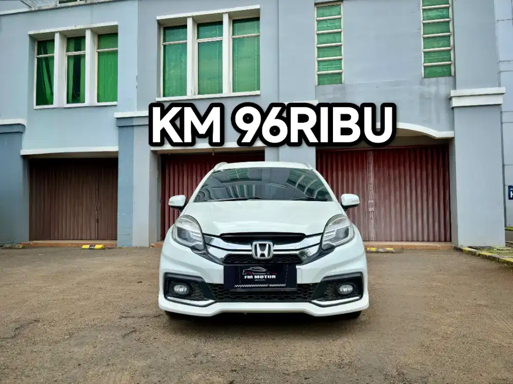 Honda Mobilio RS CVT 2015 AT 1.5, Km 96Ribu, Pajak Panjang