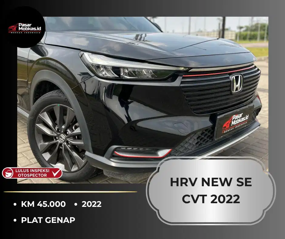HRV NEW SE CVT 2022 AT MATIC GENAP