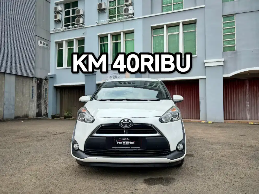 Toyota Sienta V CVT 2016 AT 1.5, Km 40Ribu, Pajak Panjang