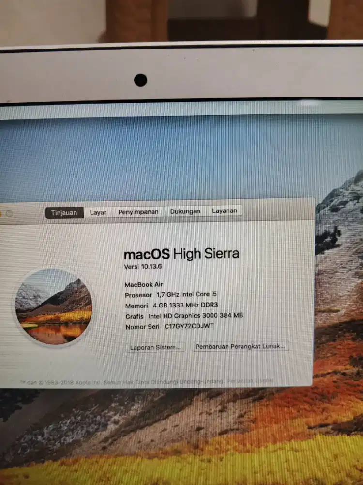 macbook air 13inch second