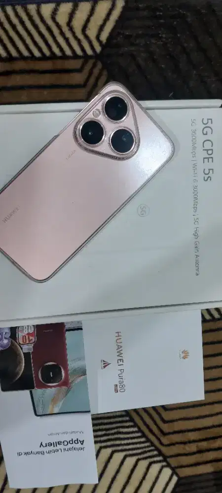 HUAWEI Pura80 Frosted Gold