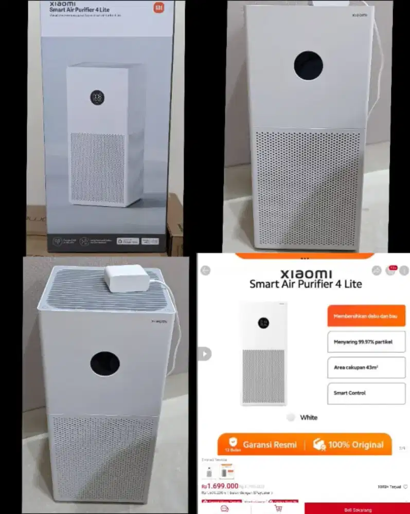 Purifier Xiaomi dan microwave Samsung original bekas bagus