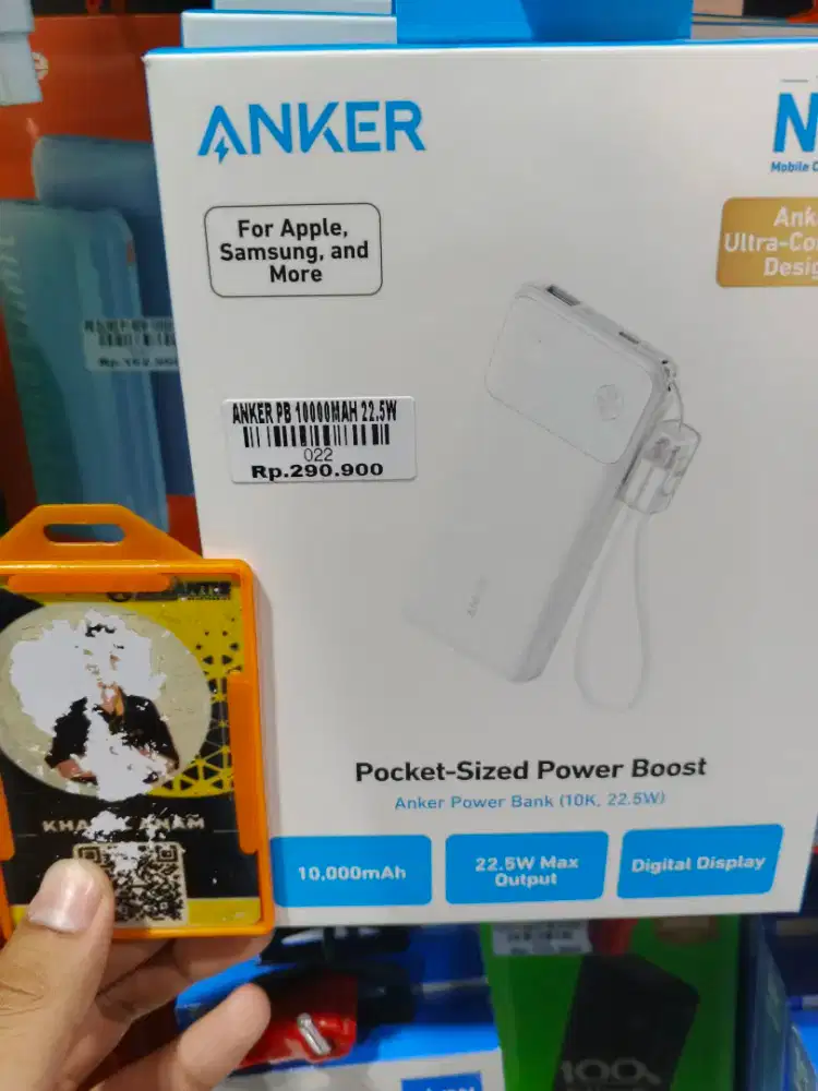 POWERBANK ANKER 22,5Watt Pocket Size