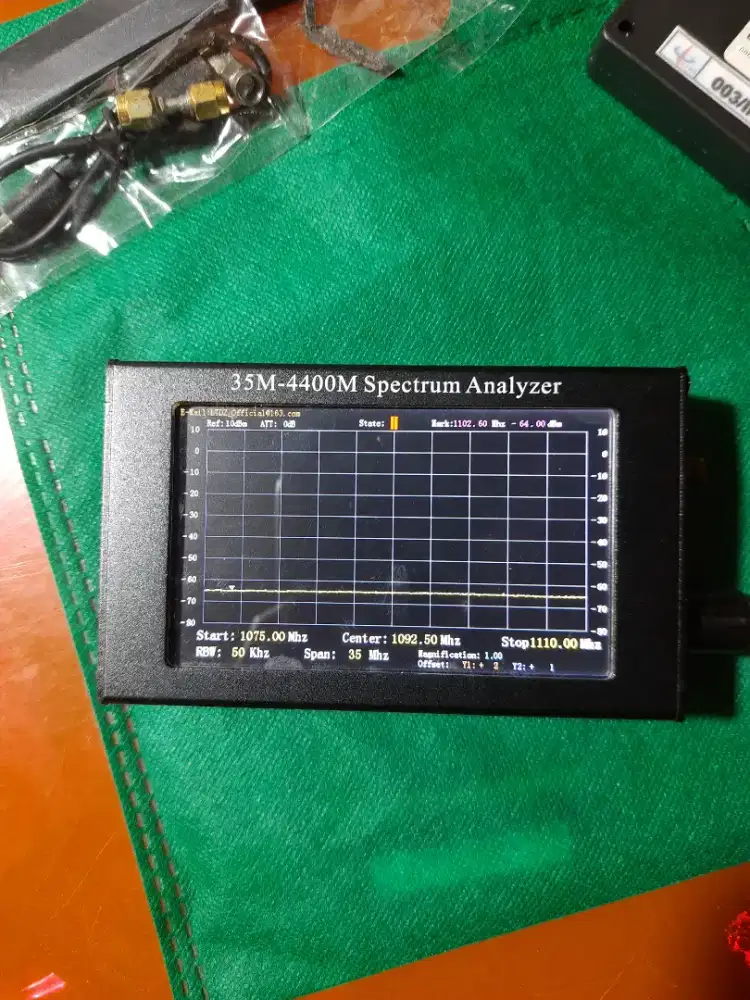 Spectrum analyzer and nano vna-H