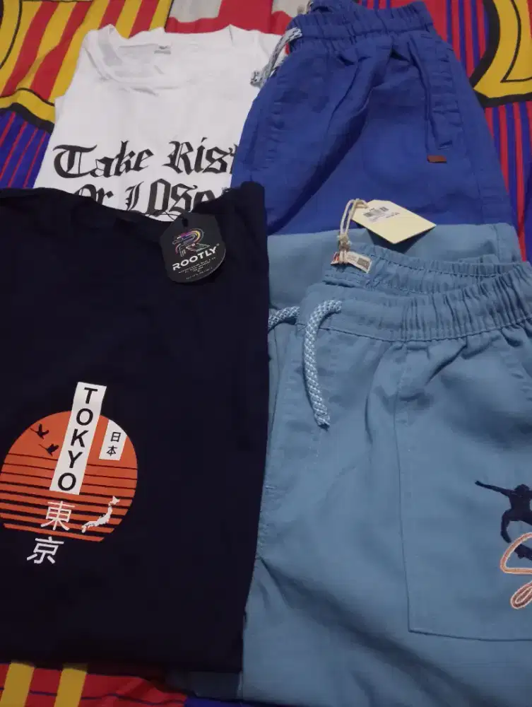 Dua stell baju & celana