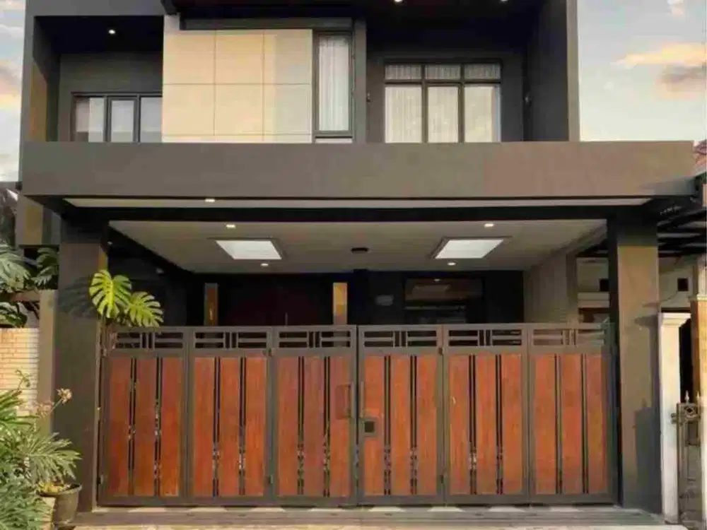 rumah lux minimalis 2lantai di margahayu soekarno hatta bandung