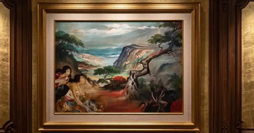 Lukisan Hendra Gunawan bekas peninggalan ortu