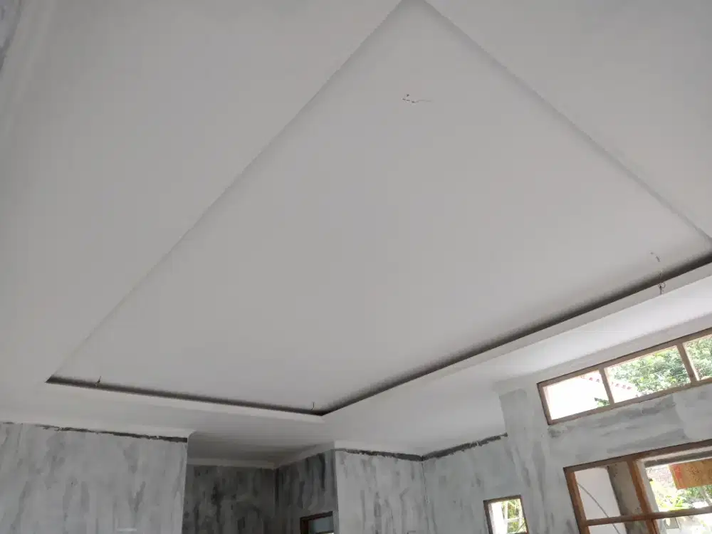 spesialisasi pemasangan plafon gypsum terima jadi
