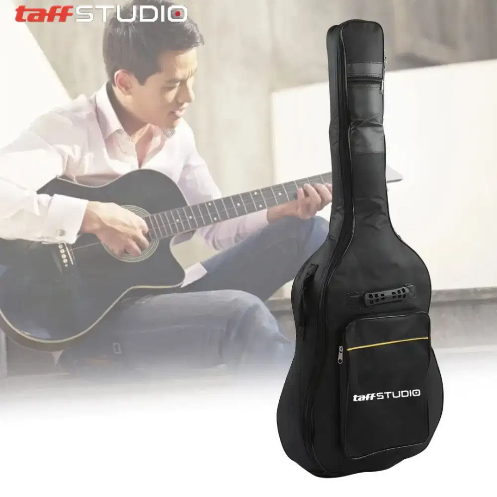 Tas Gitar Oxford Guitar Bag Double Strap 40-41 Inch