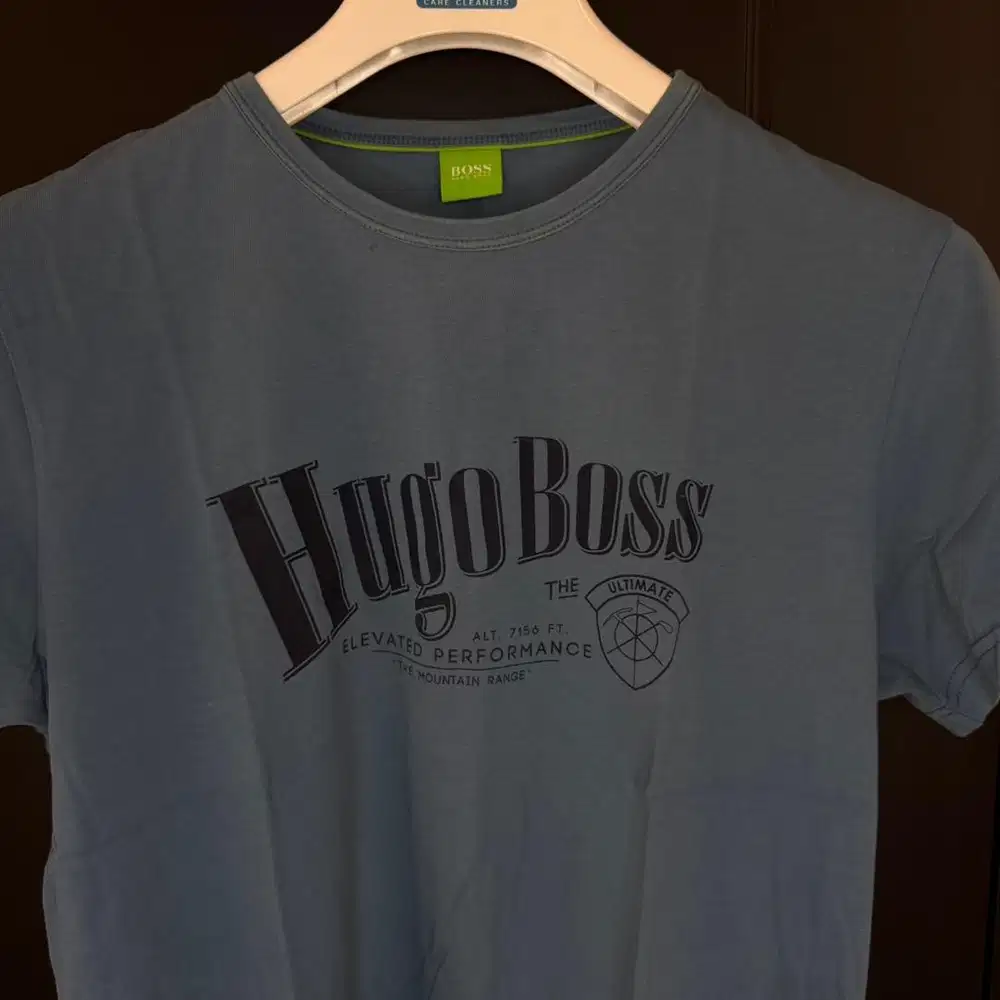 Jual Hugo Boss Kaos T-Shirt Biru