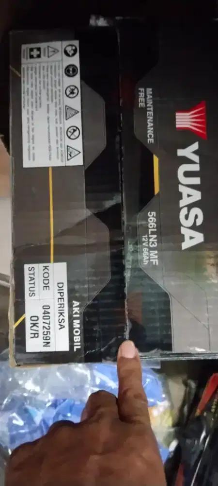 Jual Aki bekas seperti baru...