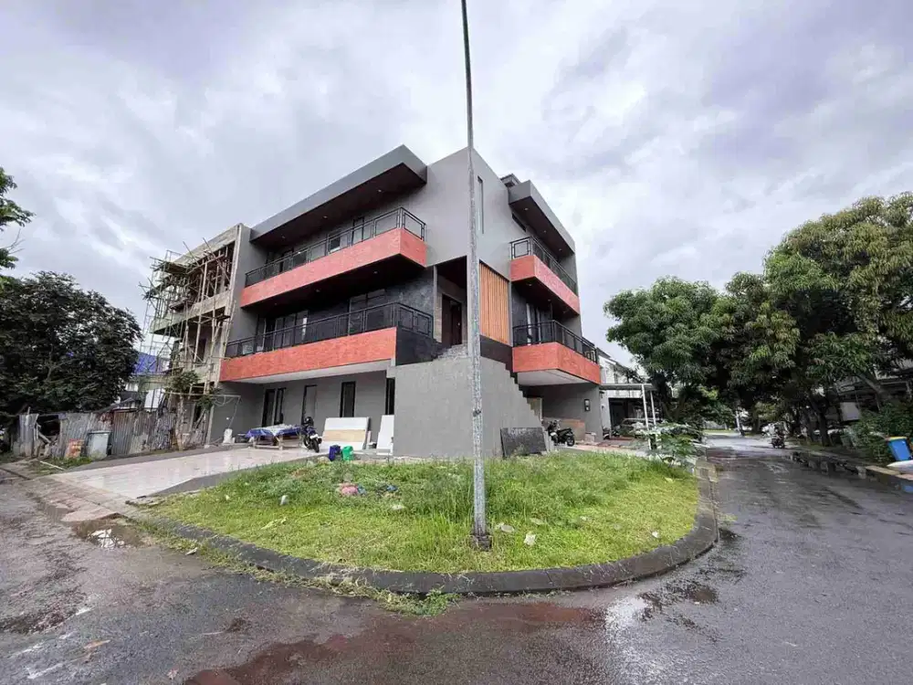 Dijual Rumah Bangunan Mandiri Hoek Cluster Sutera Feronia Park Alam Sutera Tangerang