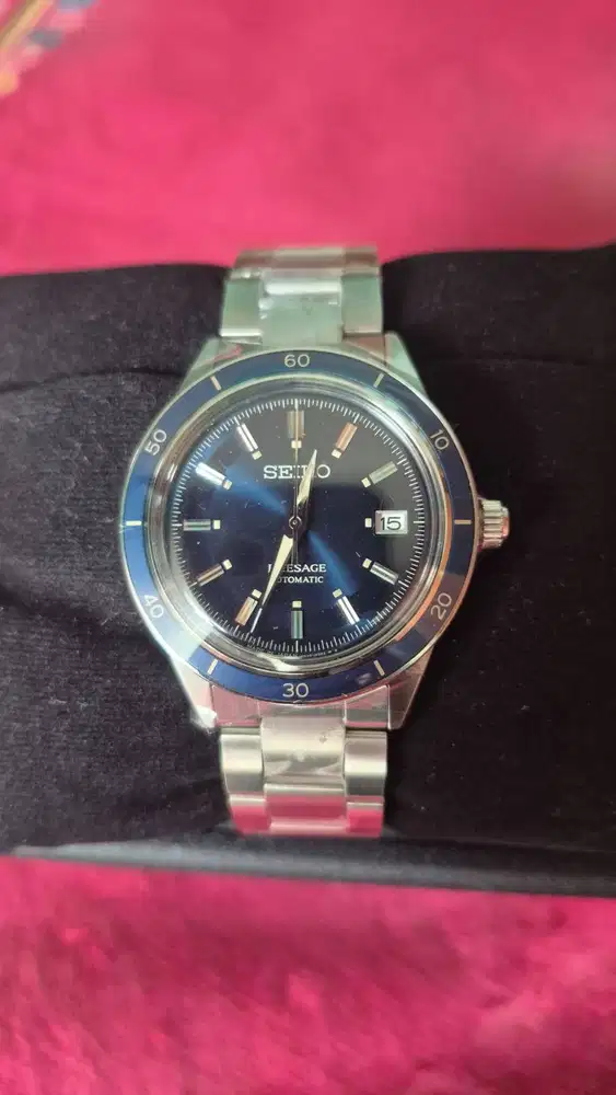 [NEW] Seiko Presage SRPG05J1 Style60s Automatic Blue