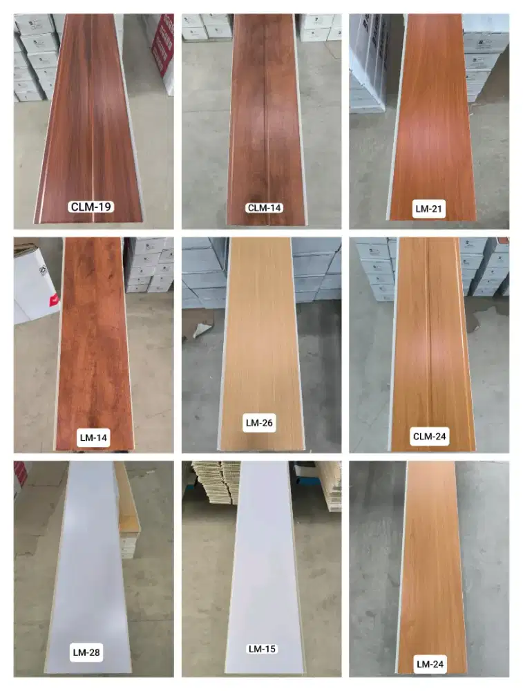 Plafon pvc laminete series