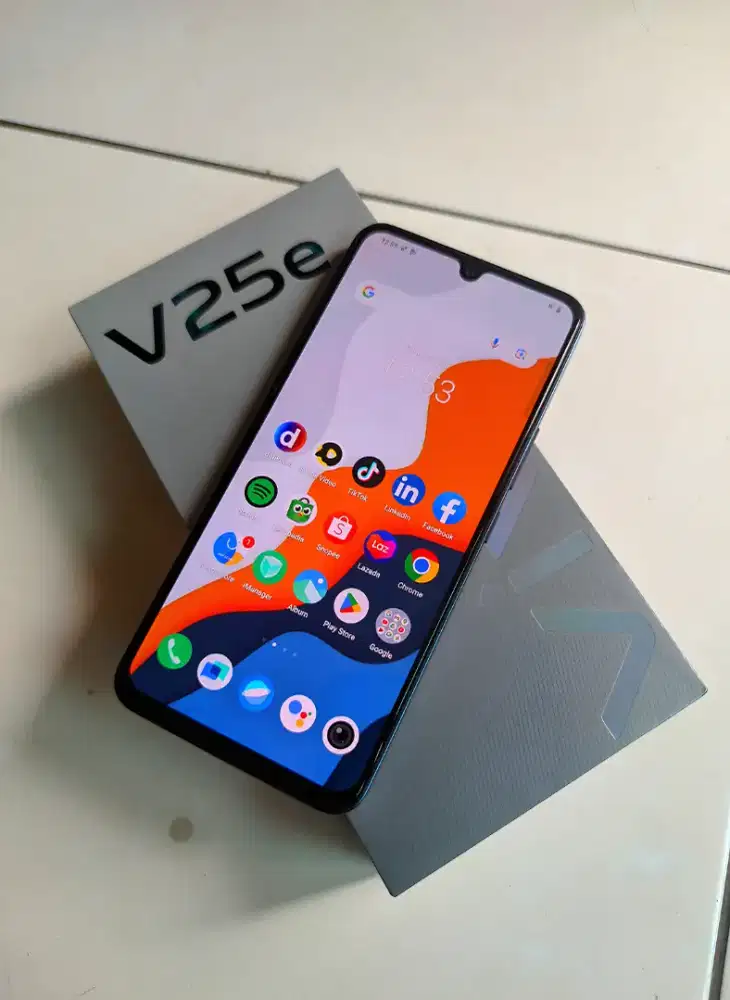 Vivo v253 mulus 8+8/256gb fulset siap pakai