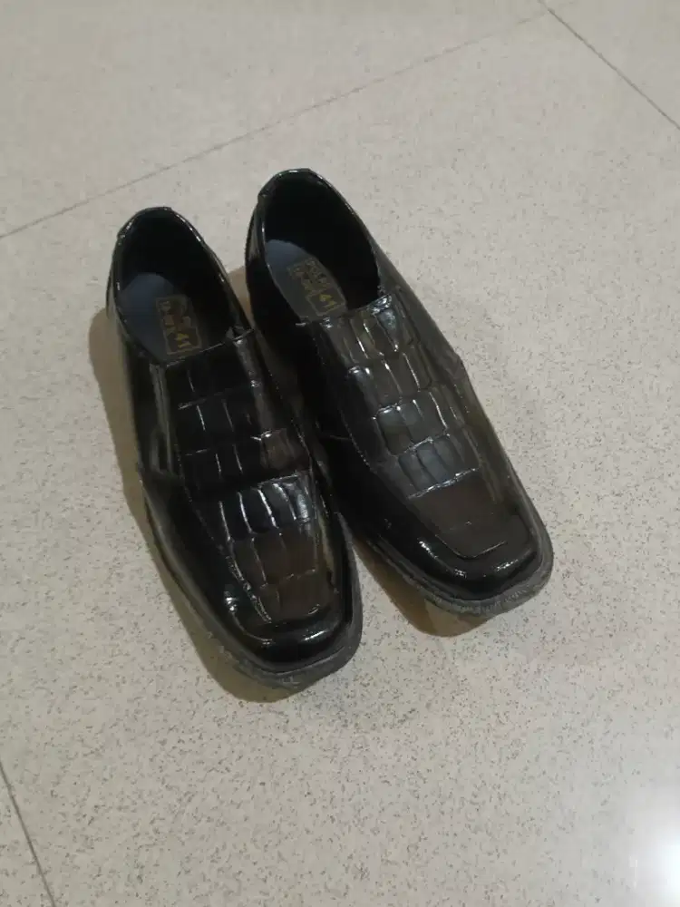 SEPATU PANTOFEL KULIT ORI | TNI/POLRI/SATPAM